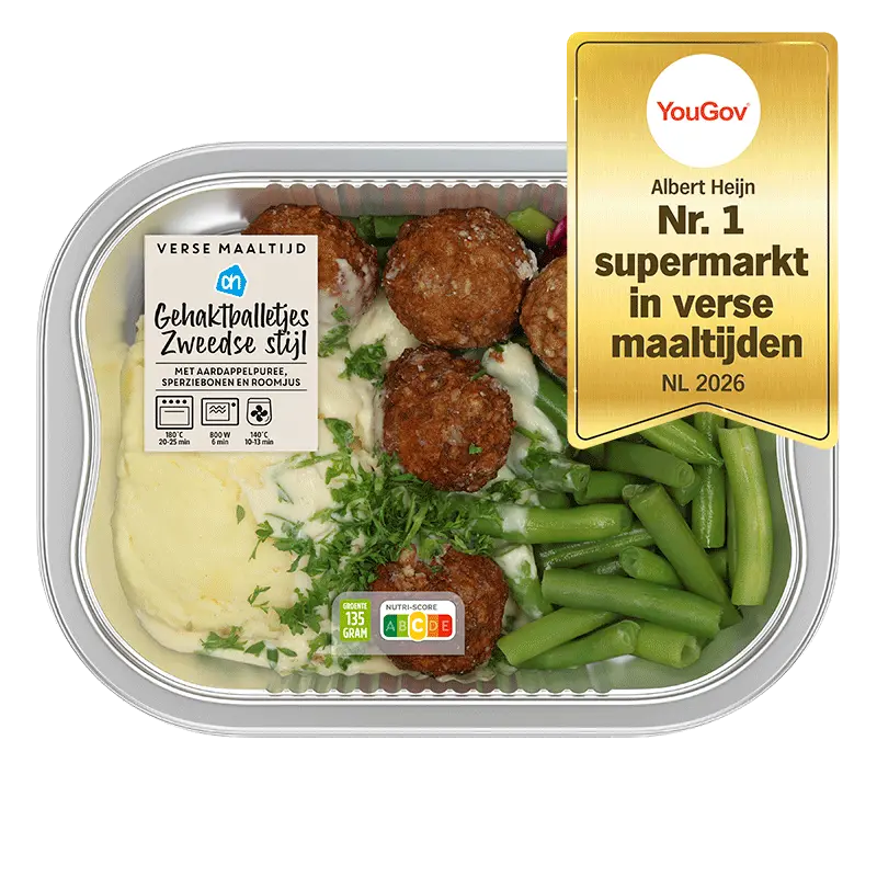 AH Uit eigen keuken Zweedse gehaktballetjes
