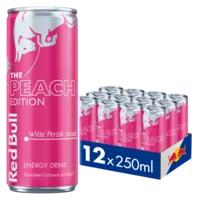 Red Bull White peach 12-pack