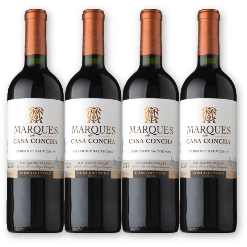 Marques Casa Concha Marques Casa Concha Cab. 4 flessen