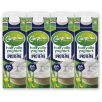 Campina Halfvolle yoghurt extra proteine 4-pack