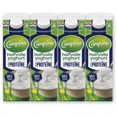 pdp-image-Campina Halfvolle yoghurt extra proteine 4-pack