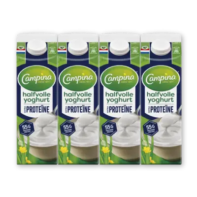 pdp-image-Campina Halfvolle yoghurt extra proteine 4-pack