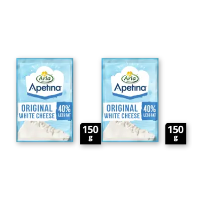 pdp-image-Arla Apetina white cheese 40% less fat 2-pack