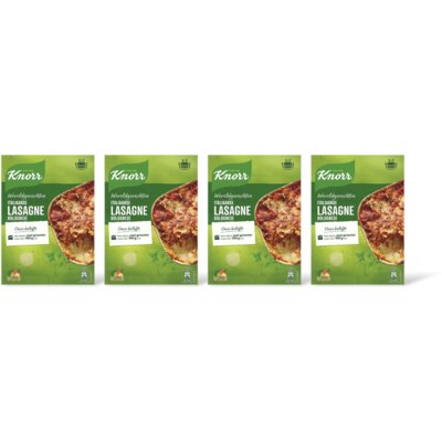 pdp-image-Knorr Wereldgerechten lasagne bolognese 4-pack
