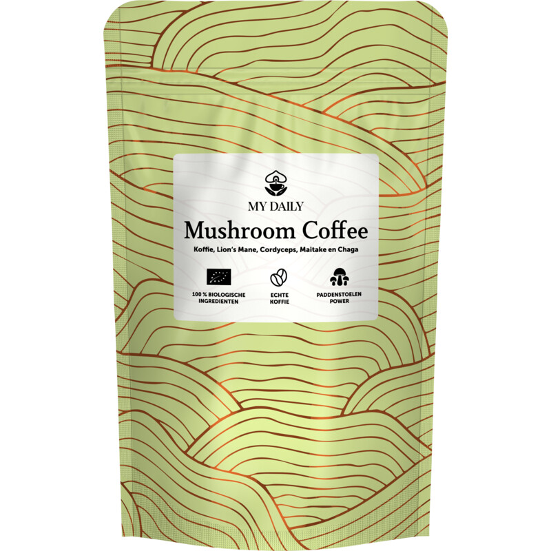Een afbeelding van My Daily Mushroom coffee