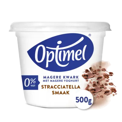 Optimel Magere kwark stracciatella