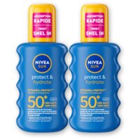 Nivea Sun Protect hydrate zonnebrand spf50 2-pack