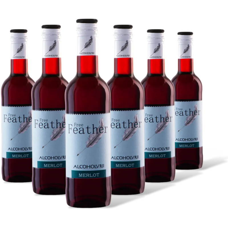 Free Feather Free Feather Merlot AF 6 flessen