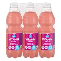 AH Vitamin drink granaatappel 0% 6-pack