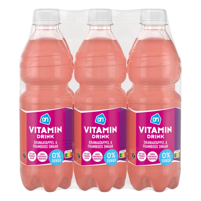 Vitamin drink granaatappel 0% 6-pack