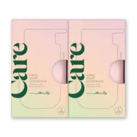 Care Hand soap dispenser roze 2-pack