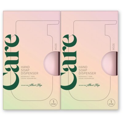 pdp-image-Care Hand soap dispenser roze 2-pack