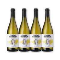 Château Amsterdam Cuvée Blanc 4 flessen