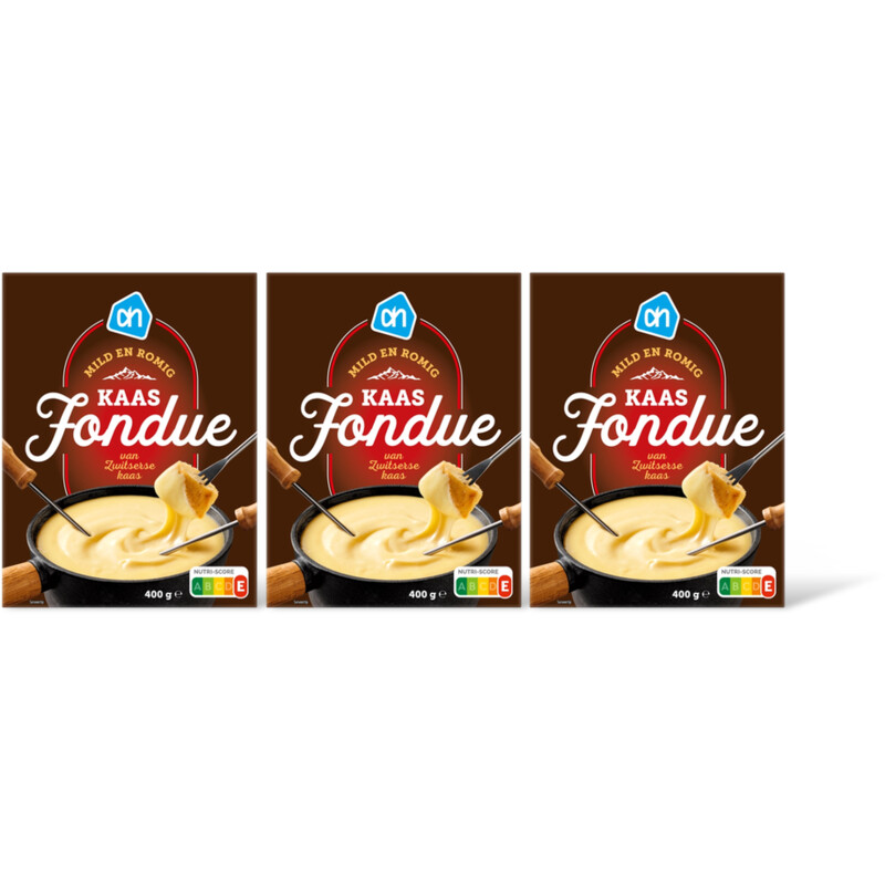 AH Zwitserse kaasfondue 3-pack