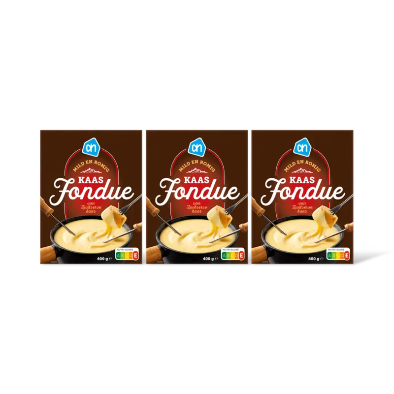 AH Zwitserse kaasfondue 3-pack