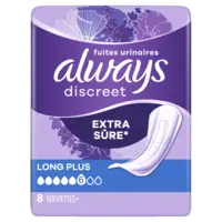 Always Discreet incontinentieverband long plus