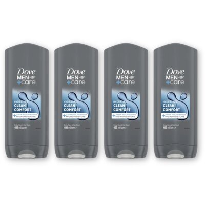 pdp-image-Dove Men+care clean comfort 400ML 4-pack