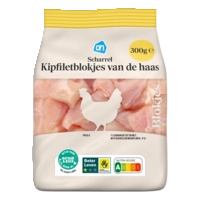 AH Scharrel kipfilet blokjes van de haas