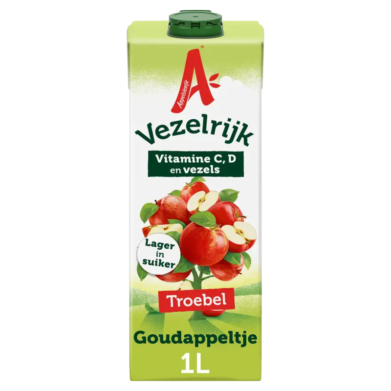 Appelsientje Goudappeltje troebel