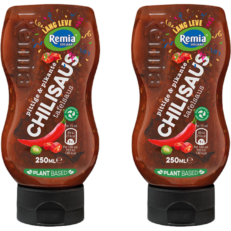 Een afbeelding van Remia Chili tafelsaus 2-pack