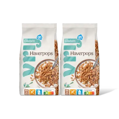 pdp-image-AH Glutenvrij Vezelrijke haverpops 2-pack
