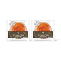 AH Volkoren houtoven pizzabodem 2-pack