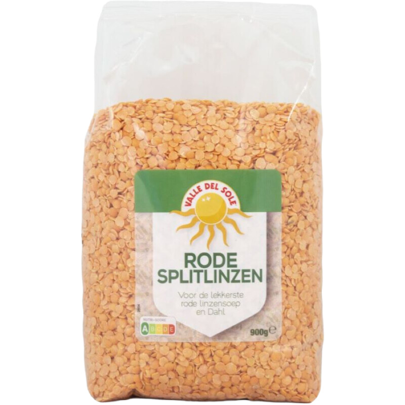 Een afbeelding van Valle del sole Rode splitlinzen