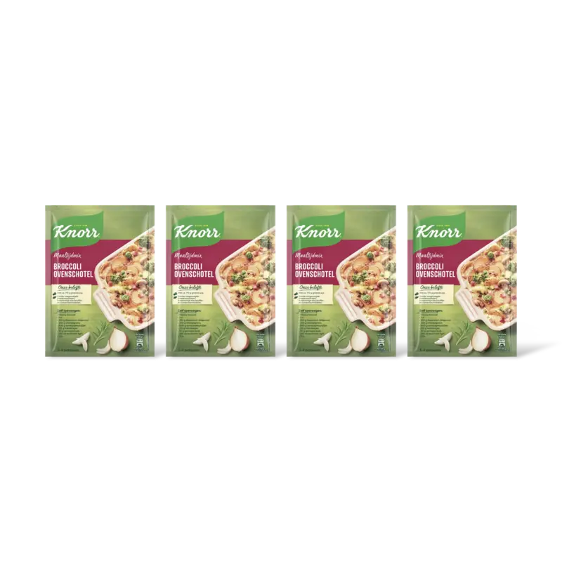 Knorr Maaltijdmix broccoli ovenschotel 4-pack