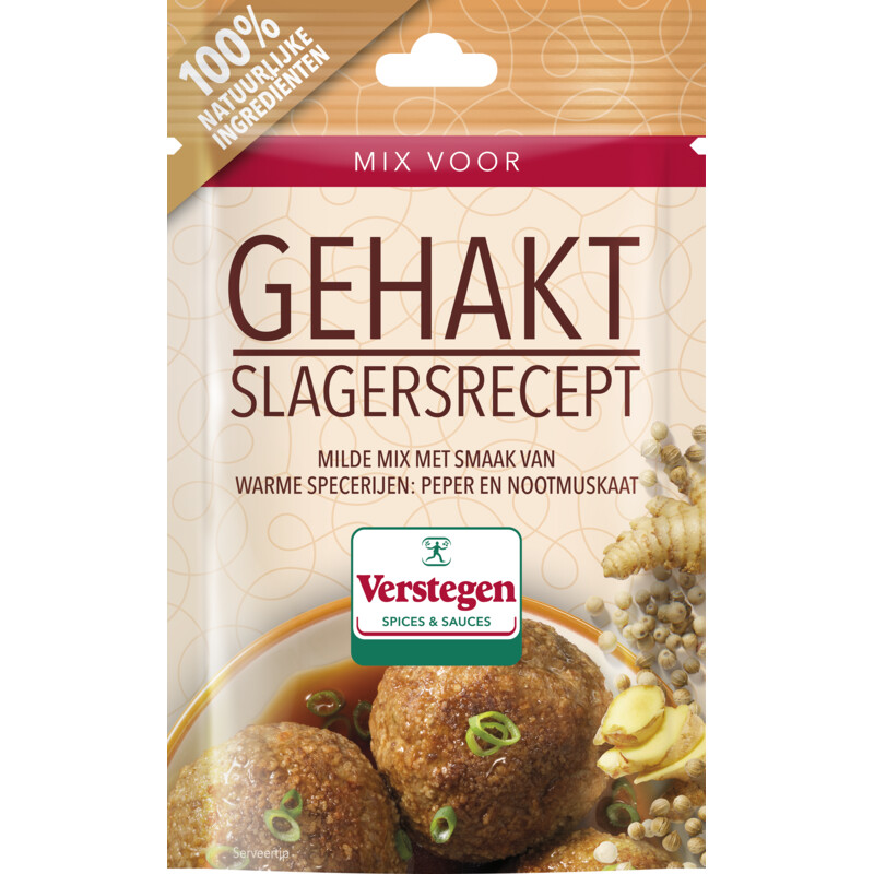 Verstegen Kruidenmix voor gehakt slagersrecept