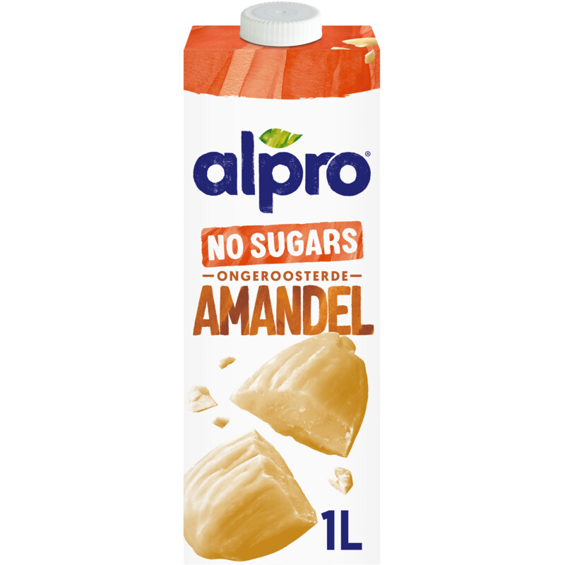 Een afbeelding van Alpro Amandeldrink ongeroosterd zonder suikers