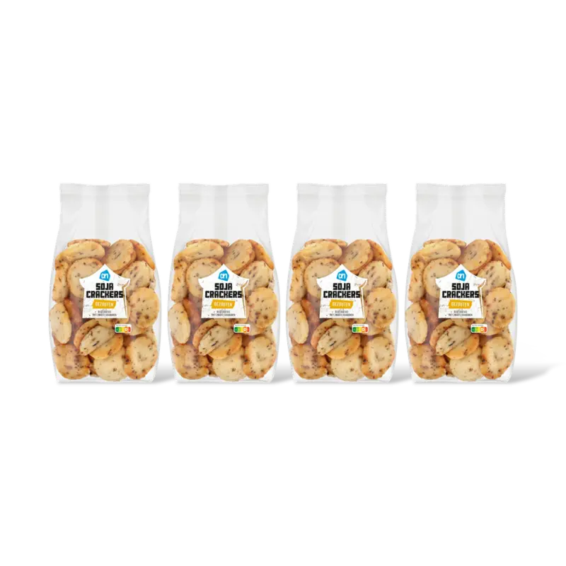 Soja crackers mild 4-pack