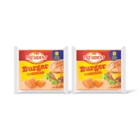 Président Burger gourmand au cheddar 2-pack