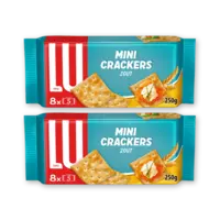 LU Mini crackers zout 2-pack
