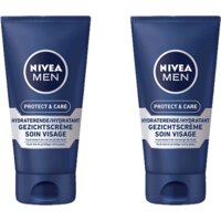 Een afbeelding van NIVEA Protect & care gezichtscreme 2-pack