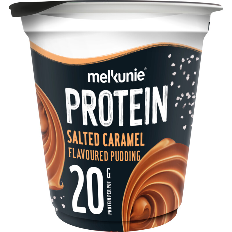 Een afbeelding van Melkunie Protein salted caramel pudding