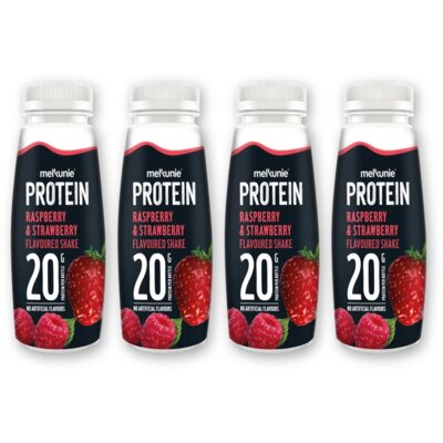 pdp-image-Melkunie Protein aardbei & framboos shake 4-pack