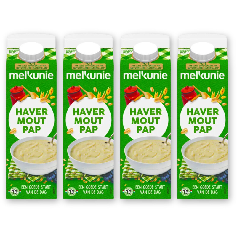 Melkunie Havermoutpap 4-pack