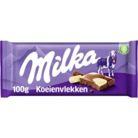 Een afbeelding van Milka Chocoladereep koeienvlekken