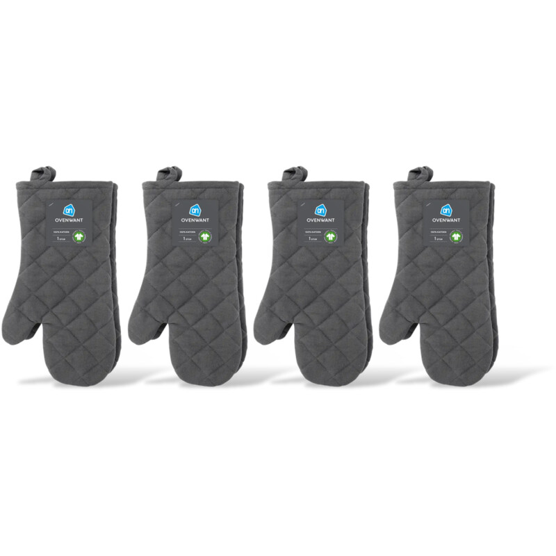 AH Ovenwant grijs denim 4-pack
