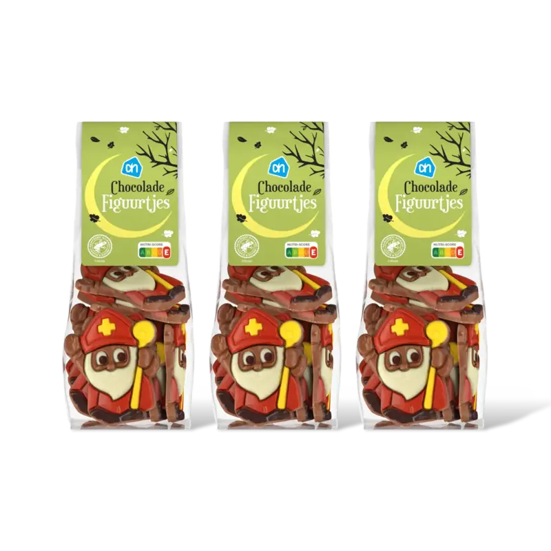 AH Chocoladefiguurtjes 3-pk