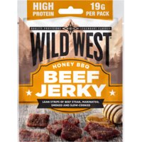 Wild West Beef jerky honey BBQ