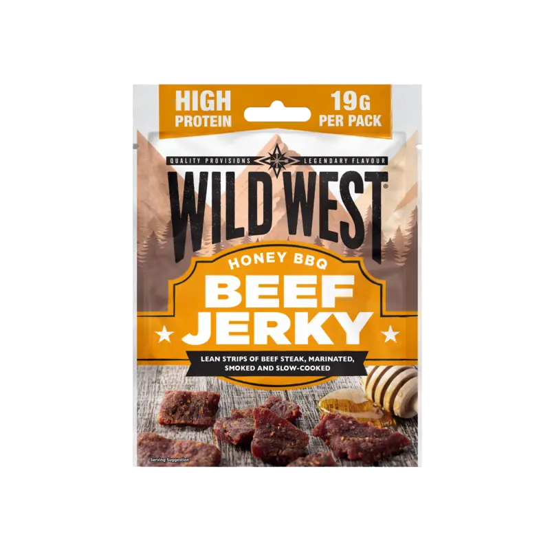 Beef jerky honey BBQ