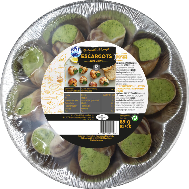 Een afbeelding van Super Choice Escargots bel