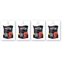 Melkunie Protein peach raspberry yoghurt 4-pack