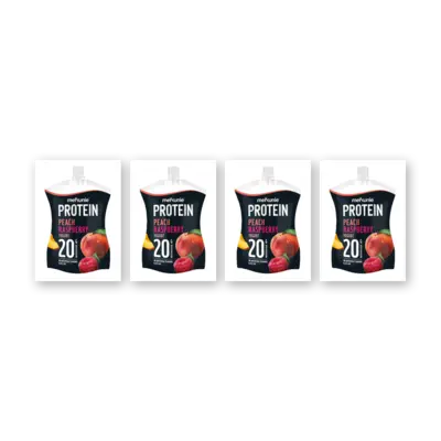 pdp-image-Melkunie Protein peach raspberry yoghurt 4-pack