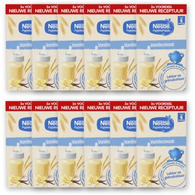 pdp-image-Nestlé Pyjamapapje vanille 6m+ 3x voordeel 12pk