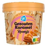 AH Gezouten karamel roomijs