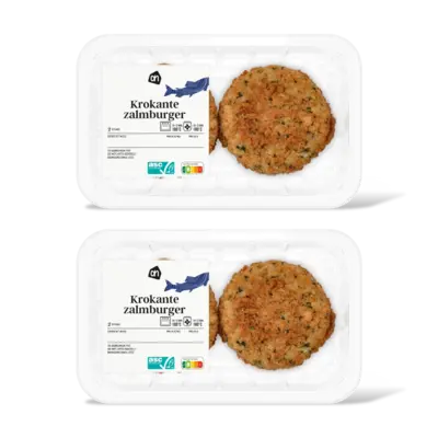 pdp-image-AH Krokante zalmburger 2-pack