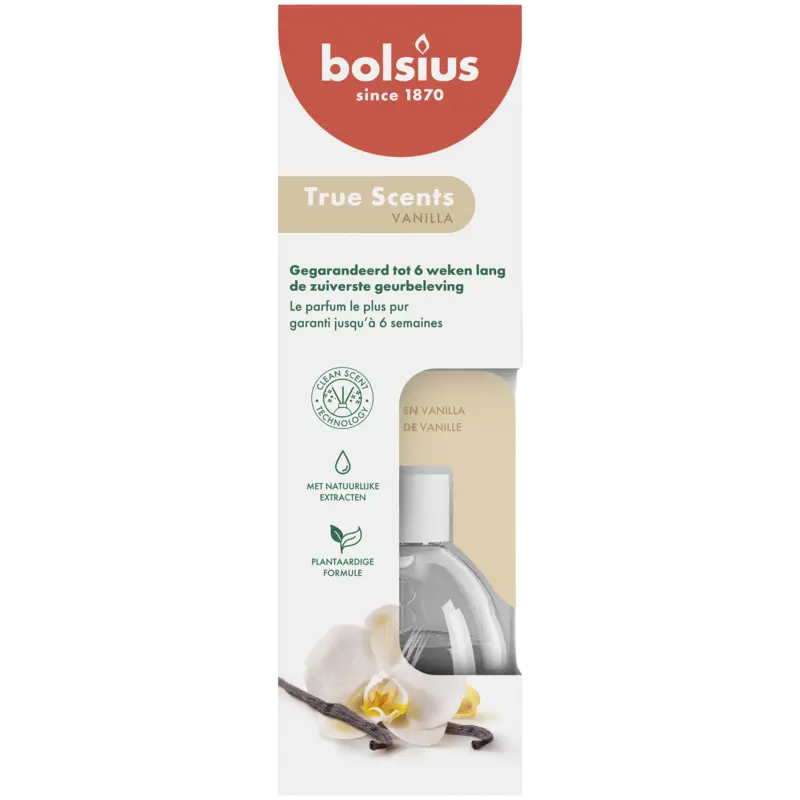 Bolsius Geurverspreider true scents vanilla