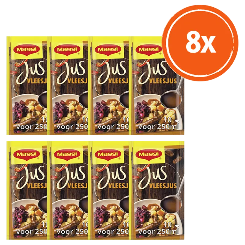 Maggi Jus vleesjus 8-pack